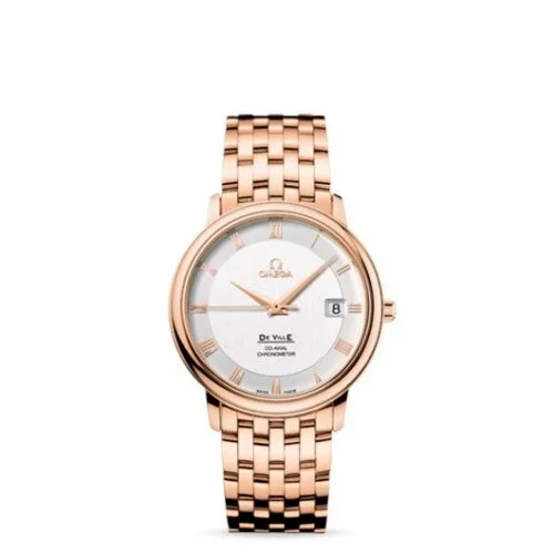 Omega De Ville Prestige Co-Axial 36.5 Red Gold / Silver/ Bracelet 4178.31.00 (41783100)